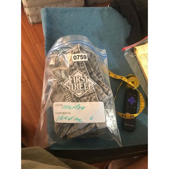 NECTAR BLUE JEANS Women's L 100% Cotton RN# 151771 - Picture 9 of 9